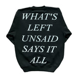 my personal unsaid crewneck