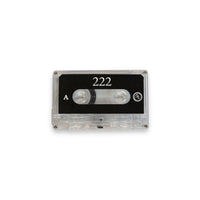 222 cassette (run #1)