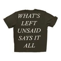 1of1 olive unsaid tee (L)